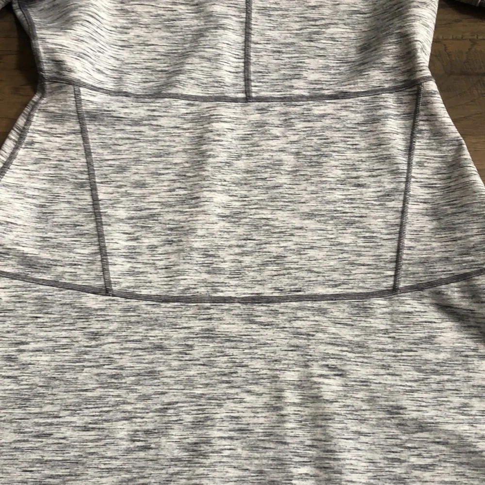 Athleta gray heather dress Sz XL - Picture 6 of 11